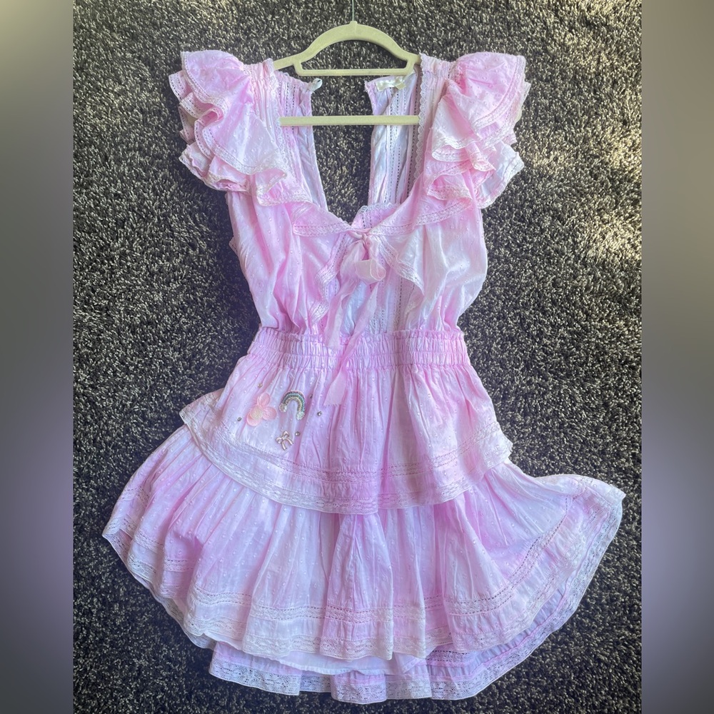 LoveShackFancy Bespoke Natasha Mini Dress XS 🌸